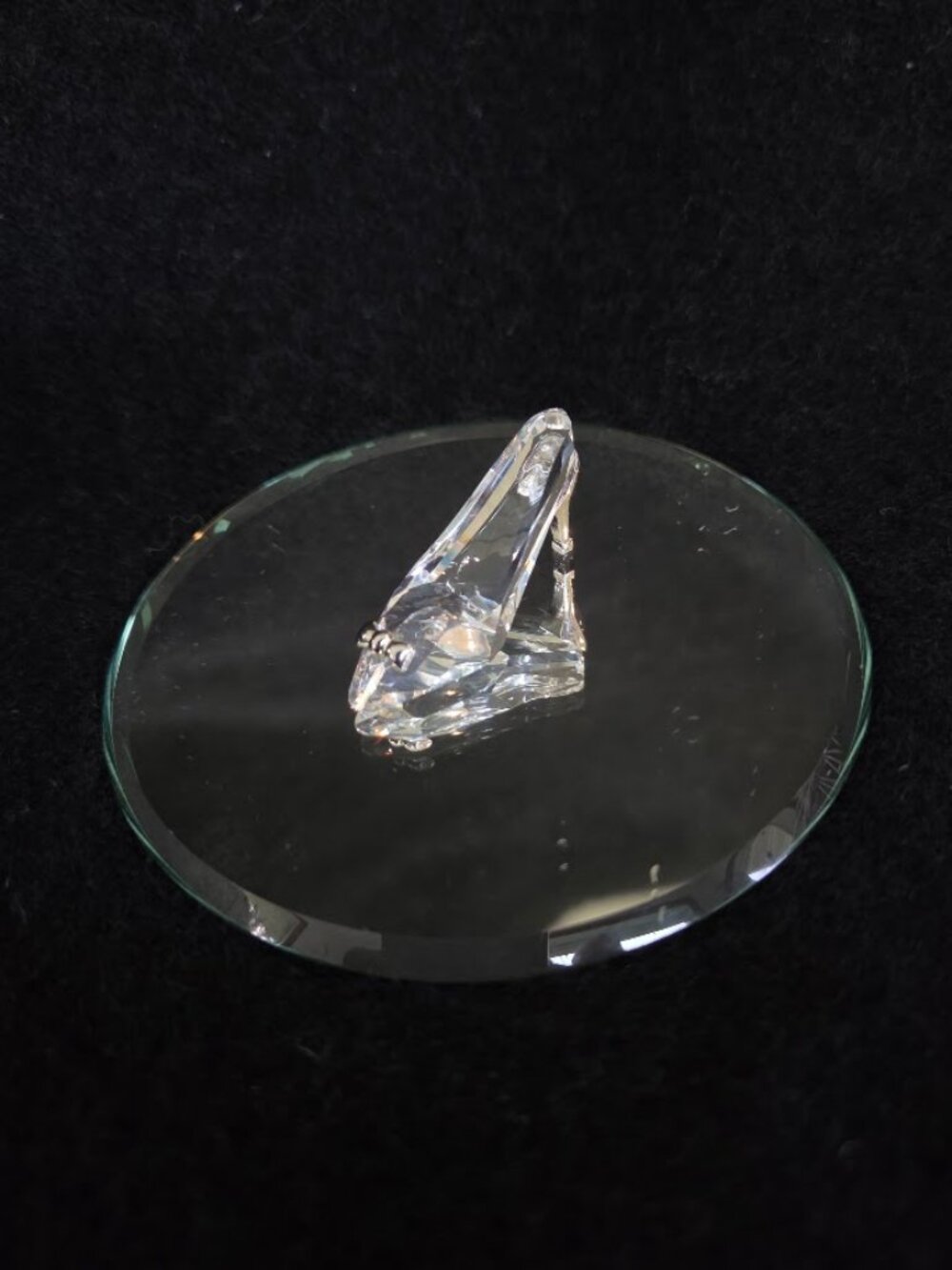 Swarovski Crystal Mini Slipper High Heel Shoe Figurine – Retired Collectible